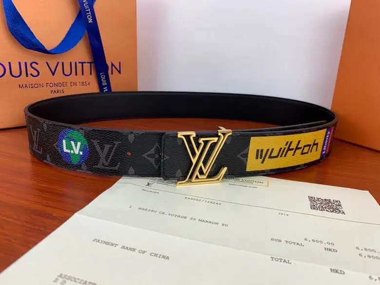 LV Belt 40mmX95-125cm 7D106